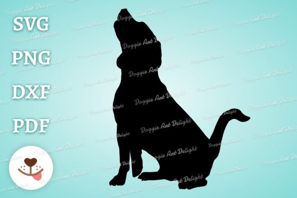 Beagle Dog Svg Silhouette