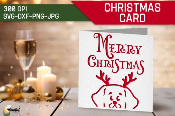 Christmas Dog SVG