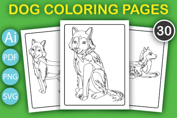 Dog Coloring Pages for Dog Lovers