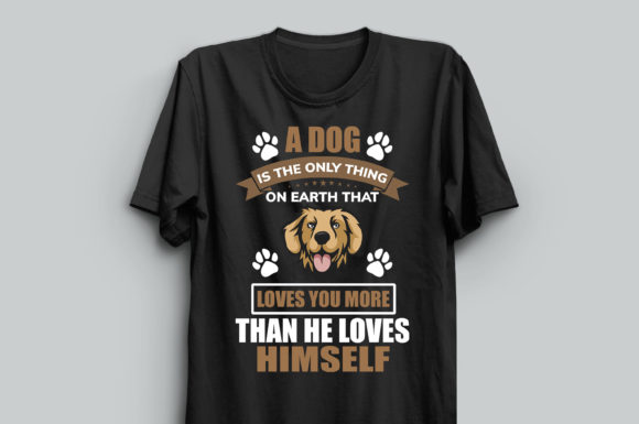 Dog Lover T-shirt Design 56