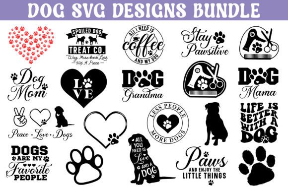 Embroidery Design Review: Dog Svg Bundle, Dog Paw Print,Dog Vector