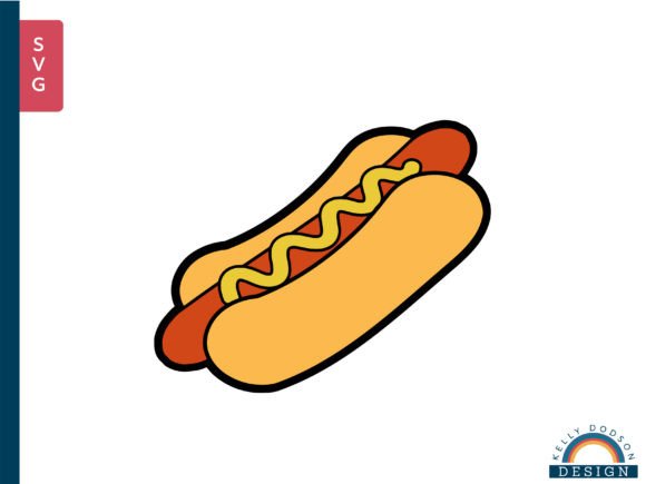 Hot Dog SVG PNG