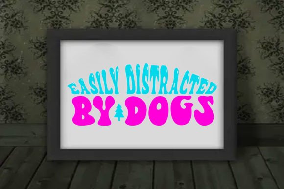 Retro Dog Design