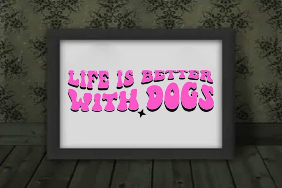 Retro Dog Design