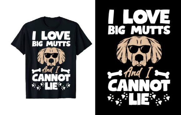 Retro Vintage Dog T-Shirt Design